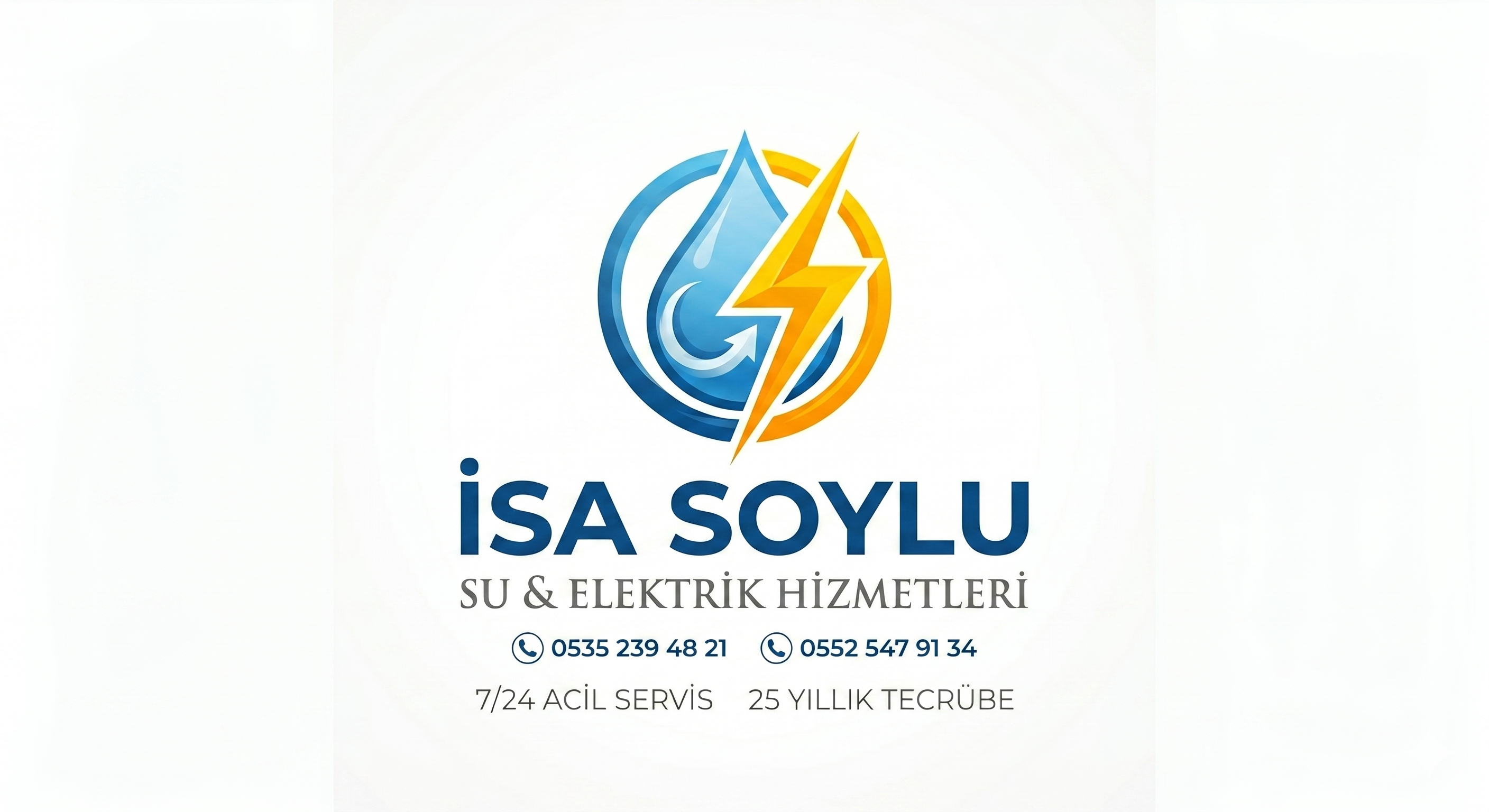 Su ve Elektrik Tesisatı Logosu